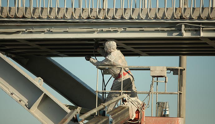 Professional bridge coating service