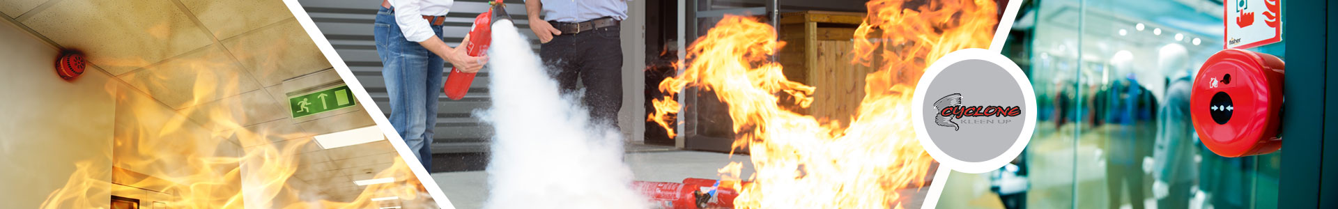 person practicing fire prevention habits