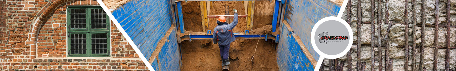 Repairing foundation of old house