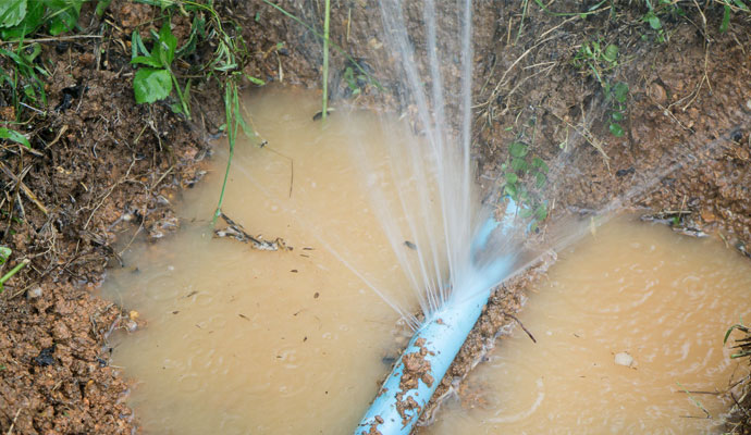 Broken Pipe Cleanup & Restoration