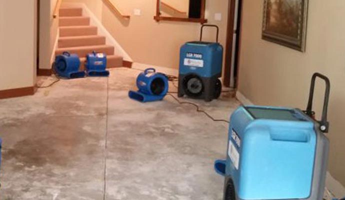 Residential water damage service